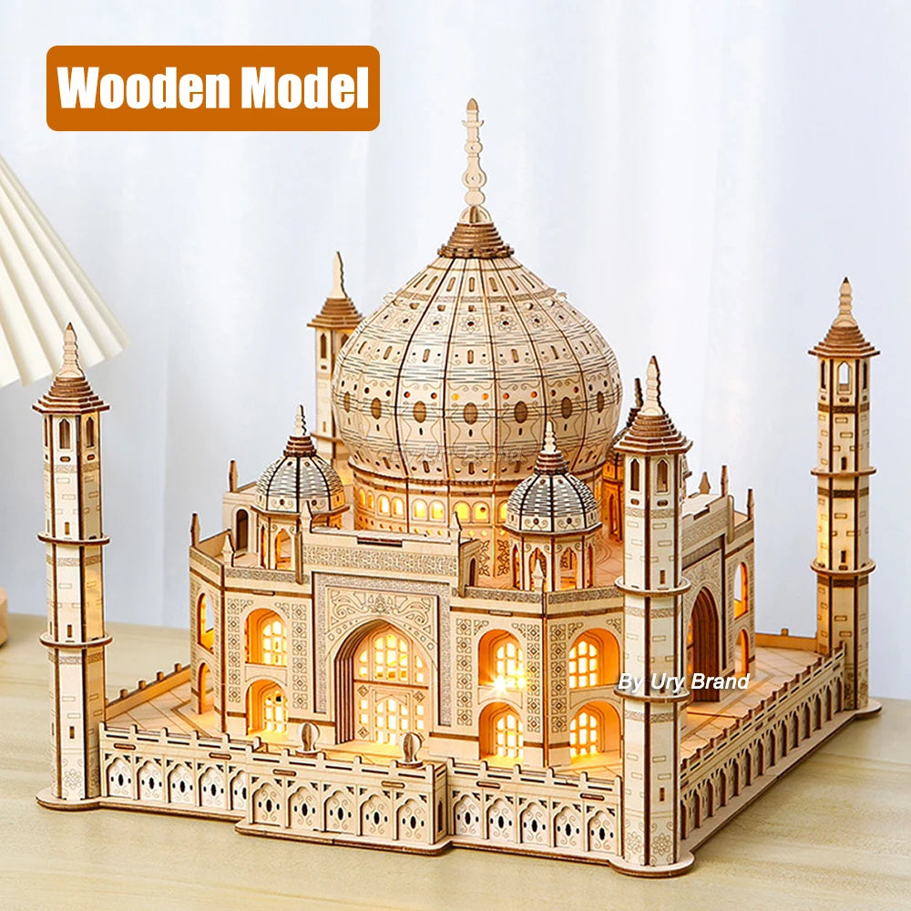 Taj Mahal 3D Wooden Puzzle