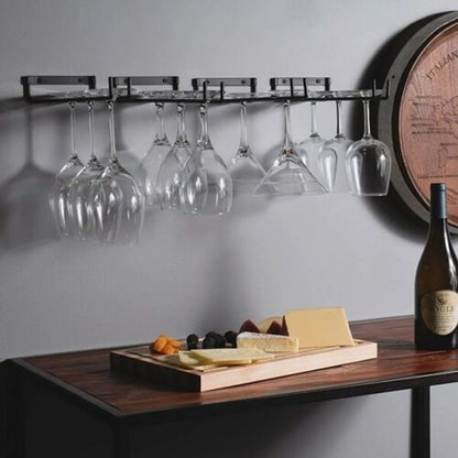 Durable Iron Wine Glasses Holder