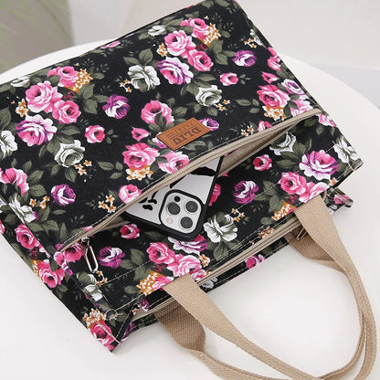 Floral Tote Bag