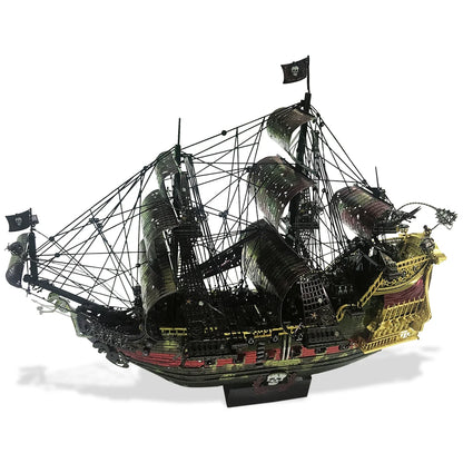 3D Metal Puzzle: The Queen Anne's Revenge Jigsaw Pirate Ship