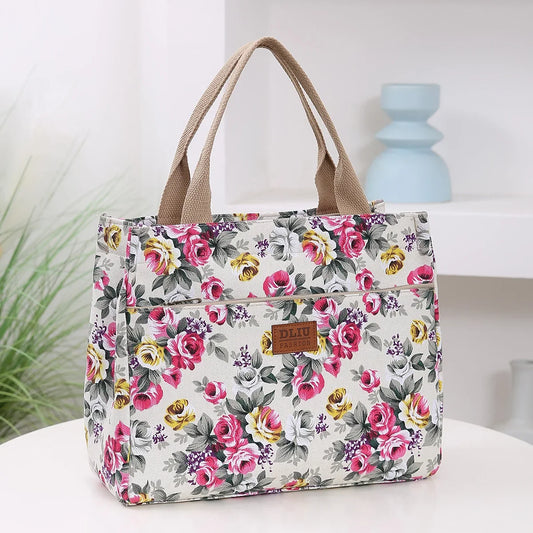 Floral Tote Bag