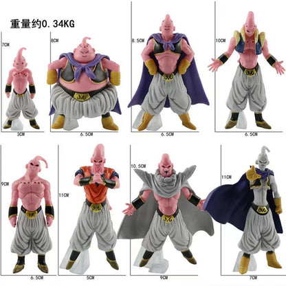 DBZ Majin Buu Figure 8pcs/Set