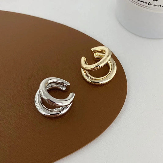 Ear cuff Double Circle