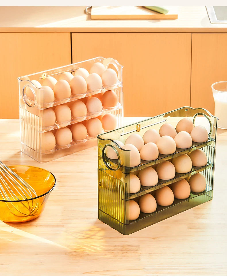 Kitchen Large Capacity Egg Storage Box