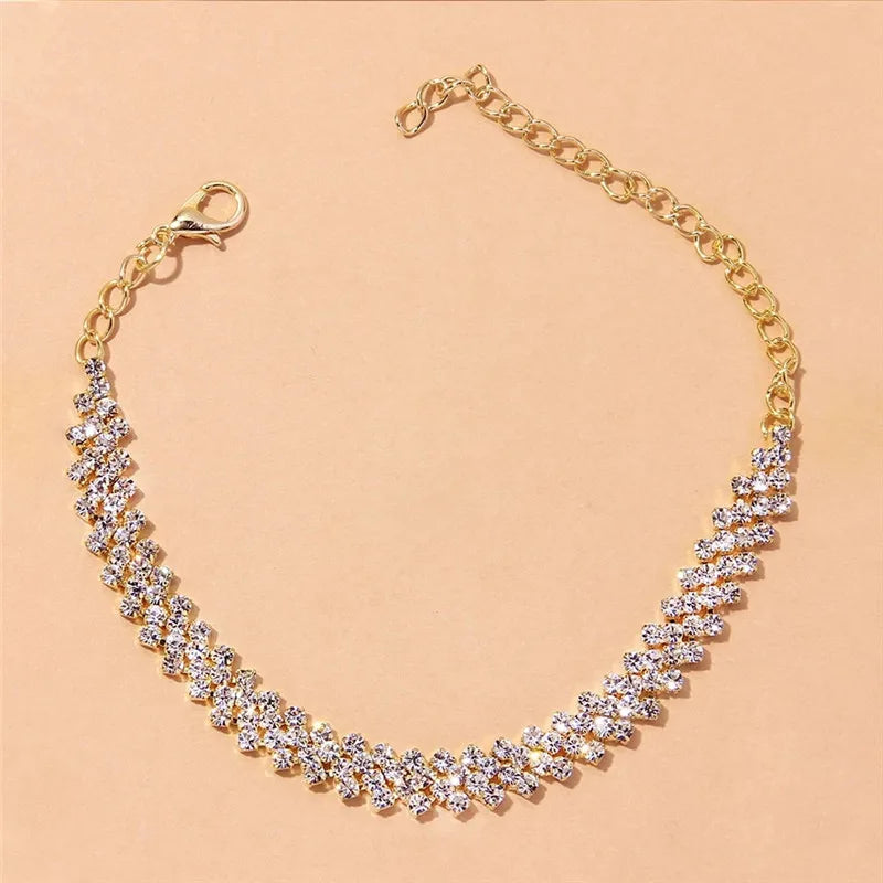 Zirconia Anklet